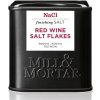 Soľ s červeným vínom 80 g, vločky, Mill & Mortar