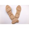 Vložky do topánok, vložky na ochranu päty - Béžové