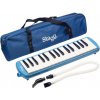 Stagg Melodika harmonika fúkacia klávesová, 32 klaves modrá