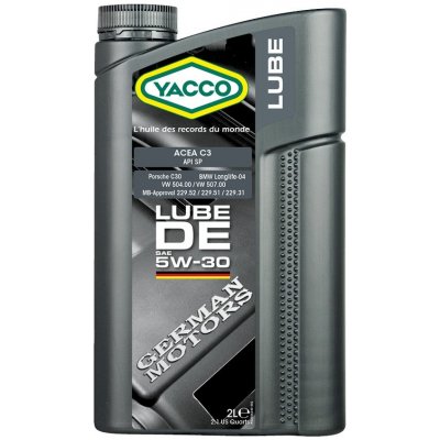 Yacco LUBE DE 5W-30 2 l