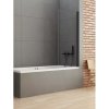 New Trendy P-0069 NEW SOLEO BLACK vaňová zástena 60 cm 60 cm čierna