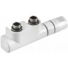 Aqualine Aqualine, TOP 50 pripojovacia sada termostatická pre stredové pripojenie, pravá, biela, CP9720S