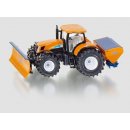 Model Siku Super Traktor s přední radlicí a sypačem soli 1:50