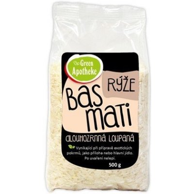 Green Apotheke Ryža basmati lúpaná biela 0,5 kg