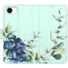 iSaprio Flip puzdro Blue Flowers pre iPhone 16e blflwrs-FLP2-i16e