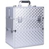 Allepaznokcie Kufrík kozmetický - XXL Silver Diamond - 3D K107-1HC 462018838