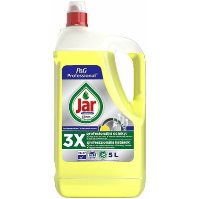 Jar Professional Prostriedok Na Umývanie Riadu Lemon Veľký Objem 5 l