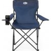 NILS CAMP Skladacia stolička NC3044, modrá