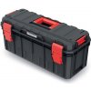 Prosperplast Kufor na náradie ESE BLOCKED PRO 65x28x28 cm čierno-červený