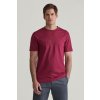 TRIČKO GANT REG TONAL SHIELD SS T-SHIRT RICH WINE