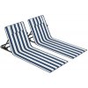 Skladacie lehátko modro-biele GCB251QZ02 (2 ks)