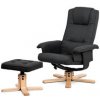 Relaxačné kreslo, antracitová látka TV-5010 GREY2