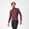 CASTELLI Cyklistická zateplená bunda - ALPHA 150 - bordová L