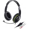 Slúchadlá s mik. GENIUS HS-400A green