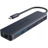Replikátor portov HyperDrive EcoSmart Gen.2 USB-C 7-in-1 Hub 100W PD Pass-thru (HY-HD4003GL)