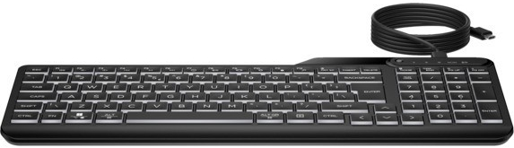 HP 400 Backlit Wired Keyboard 7N7C0AA#BCM