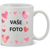 Hrnček s fotkou rámik SRDCE 3 350 ml FOTOpošta