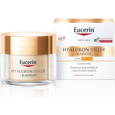 Eucerin Hyaluron-Filler + Elasticity protivráskový denný krém SPF 30 50 ml  od 25,12 € - Heureka.sk