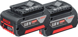 Bosch 2x GBA 18 V/4,0 Ah M-C Professional 0.619.BN0.A06