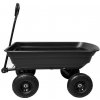 Aga Záhradný vyklápací vozík MR4614 Čierny