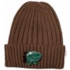 Detská zimná čiapka Dino, Baby Nellys - hnedá, veľ. 48-54 cm Baby Nellys