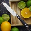 nôž šéfkuchára ko Santoku 124 mm, Dellinger German Black Samurai
