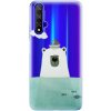 Odolné silikónové puzdro iSaprio - Bear With Boat - Huawei Honor 20