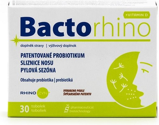 Favea Bactorhino s vitamínom D 30 kapsúl