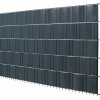 Protipohľadové pásy z PVC na rolke antracitové 19 cm x 20,5 m