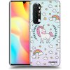 Picasee silikónový prehľadný obal pre Xiaomi Mi Note 10 Lite - Unicorn hviezdne nebo
