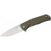 Lionsteel Folding knife M390 blade, GREEN G10 handle, IKBS, FLIPPER TRE GGR