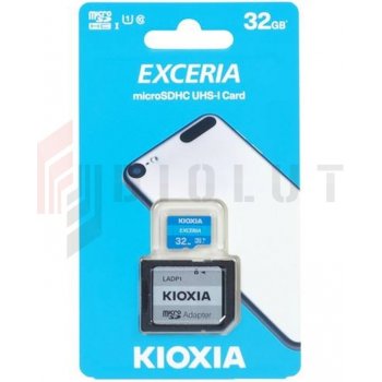 KIOXIA Exceria microSDHC Class 10 32 GB LMEX1L032GG2