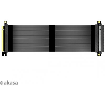 AKASA Riser black X3, 30 cm AK-CBPE01-30B