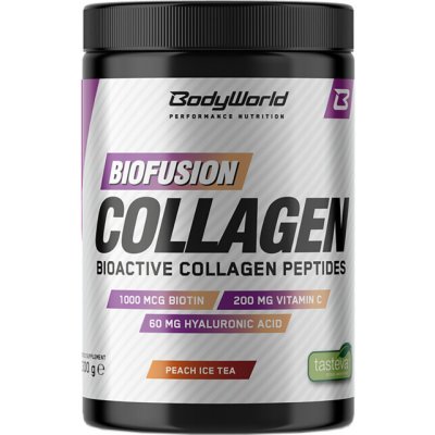 BodyWorld Biofusion Collagen 300 g, hruška-citrón