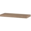Autronic P-001 SON1 Polička nástenná 60 cm, MDF, 3D dekor dub sonoma, baleno v ochranej fólii