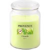 Vonná sviečka v skle PROVENCE 95 hodín citronela