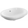 Geberit Variform umývadlo 55x40 cm oválny podpultové umývadlo biela 500.756.00.2