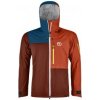 Ortovox ORTLER JACKET M clay orange M; Oranžová bunda