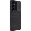Puzdro Nillkin CamShield Pro pre Samsung Galaxy S25 s krytom na fotoaparát, čierne