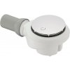 VILLEROY & BOCH odtok Tempoplex Plus, výška 90 mm, priemer 90 mm, biela, U90880368