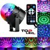 HIBRIGHT LED MUSIC-DISCO projektor, 6W, RGB