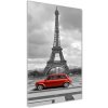 Vertikálny foto obraz sklenený Eiffelová veža Paríž 50x100 cm