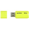 GOODRAM Flash disk 32GB UME2, USB 2.0, žltá (UME2-0320Y0R11)