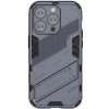 AppleKing odolný ochranný kryt so stojančekom pre iPhone 14 Pro Max - sivý - možnosť vrátiť tovar ZADARMO do 30tich dní