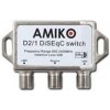 DiSEqC prepínač AMIKO 2/1 Premium indoor