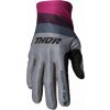 RUKAVICE NA CROSS ATV THOR ASSIST REACT GRAY/PURPLE XL