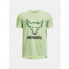 Under Armour Chlapčenské tričko UA PJT ROCK IP BRAHMAN SS Zelená YSM