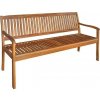 Sunfun Diana Záhradná lavica, 156 × 59 × 90 cm, drevo z akácie, prírodná hnedá, 1302839