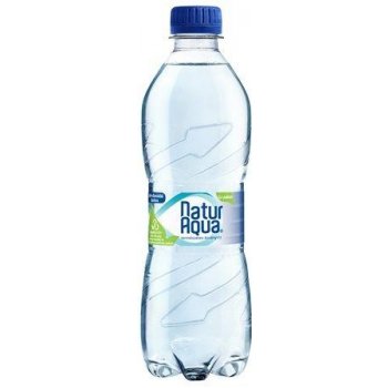 Natur Aqua Minerálna voda, sýtená, 0,5 l