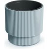 Prosperplast Kvetináč MILLY s vložkou 39,5 cm svetlosivá